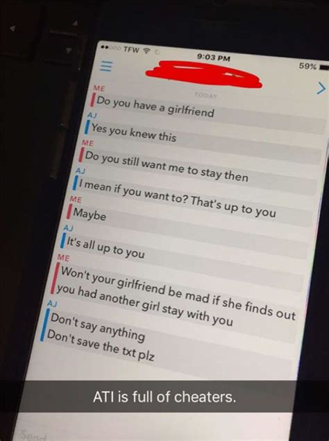 guy gets caught cheating on his girlfriend and it escalates hilariously cheating quotes