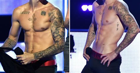 Watch Justin Bieber STRIP To His Boxers On Stage After Being Booed Star Redeemed Himself