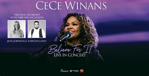 Cece Winans Believe For It Tour Fox Theatre