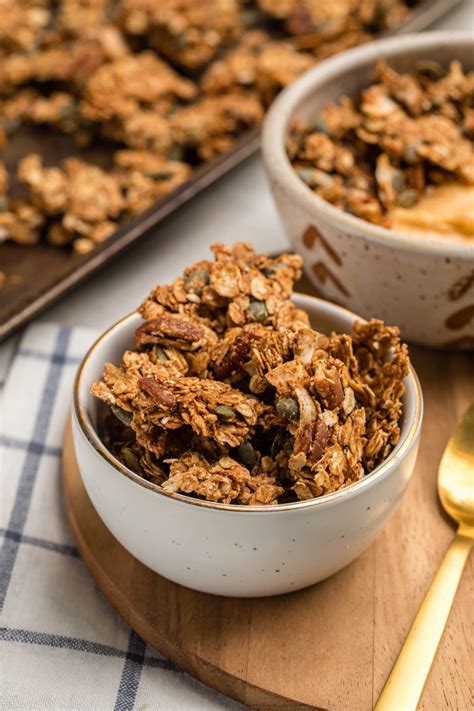 Pumpkin Spice Granola 7 Healthy Ingredients From My Bowl