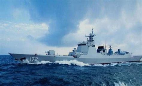 中国海军第18艘052d下水 新型驱逐舰或参考055设计驱逐舰下水052d新浪军事新浪网