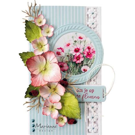 Marianne Design A4 Double Sided Papers 16pcs Springtime Pk9174