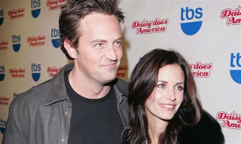 friends courteney cox reunites with matthew perry photo tv series