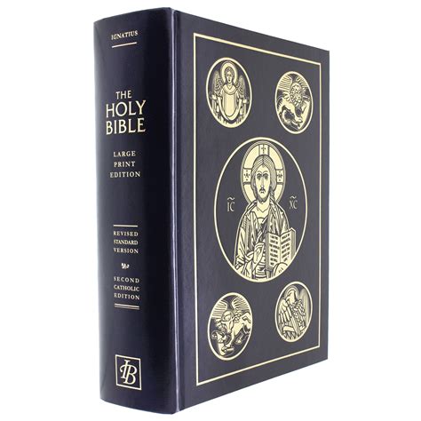 Ignatius Bible Large Print Edition Hardcover The Catholic Company®