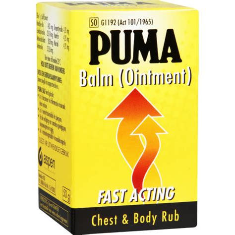 Puma Balm Chest Rub 50g Clicks