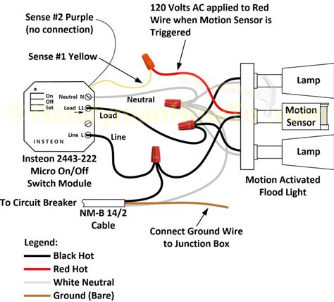 Beautiful Wiring Outside Lights Diagram How To Wire Pir Sensor Light