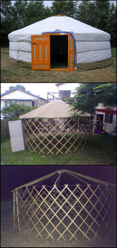 You can purchase a kit and set up a yurt in a day. How To Build A Mongolian Yurt http ...