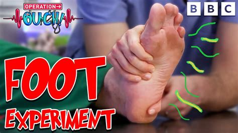 Operation Ouch Foot Experiment 🦶 Cbbc Youtube