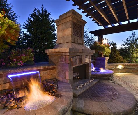 Outdoor Fireplaces Elemental Landscapes Ltd