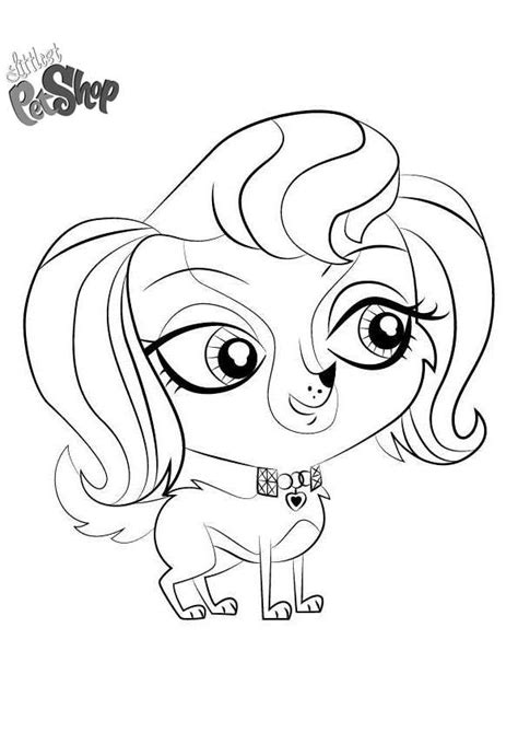 Littlest Pet Shop Coloring Pages For Girls