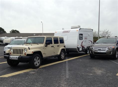 Newbies Towing A Tt With A Jeep Wrangler Unlimited Smallest