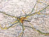 Map of Torino by gemenacom Vectors & Illustrations with Unlimited ...