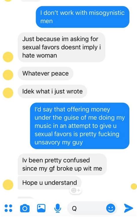 have sex with me and we can work together r choosingbeggars