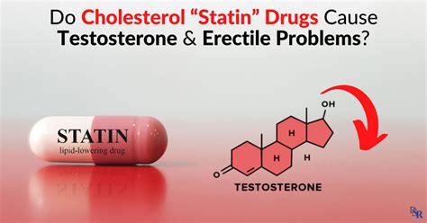 2023 Do Cholesterol “statin” Drugs Cause Testosterone And Erectile Problems