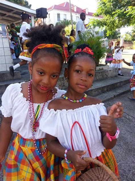 Dominica Native Wears Carnival Costumes Pageantry