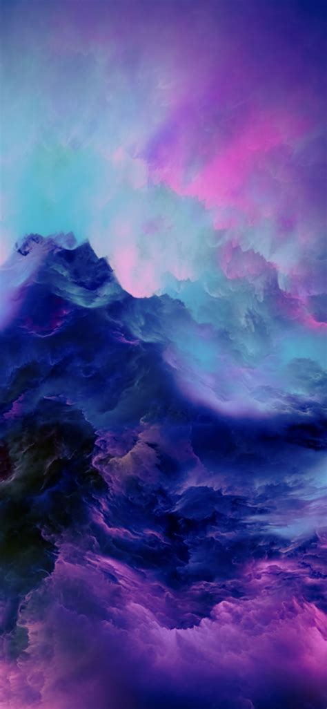 1125x2436 Colorful Clouds Abstract 4k Iphone Xsiphone 10iphone X