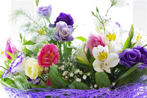 Beautiful Spring Flowers Stock Photo Image Of Arrangement