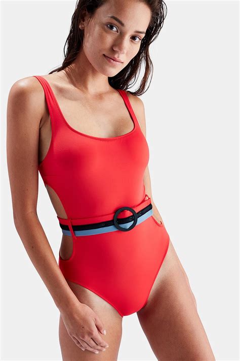 Even though one piece bikinis may seem pretty straight forward at first, you'd be surprised. Cut Out One Piece Swimsuits - New Bathing Suit Trends