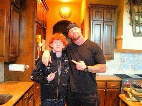 Wwe Meet The Undertakers Son In A Rare Photo With His Dad