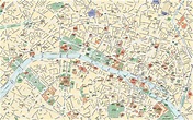 Stadtplan von Paris | Detaillierte gedruckte Karten von Paris ...