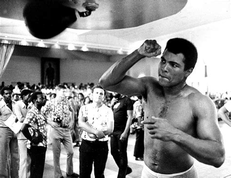 Muhammad Ali Training For The Ali Foreman Match In Zaire Photo Print