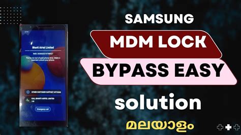 Samsung M013F KG Lock MDM Lock Bypass Unlock