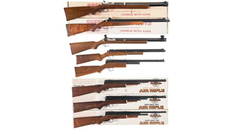 Eight American Air Rifles Rock Island Auction