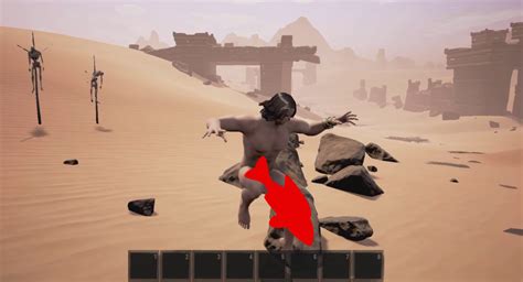 Conan Exiles Player Uses Mods To Make Everything Gigantic