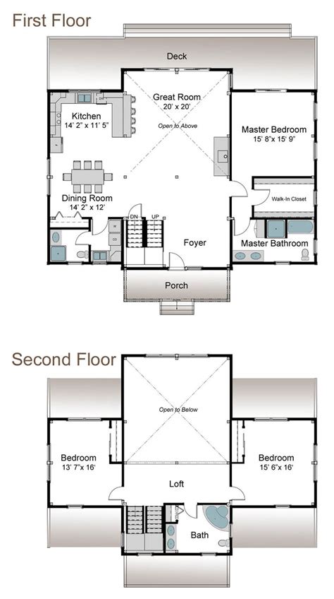 Lakefront House Lake House Floor Plans King Of The Hill 35221gh