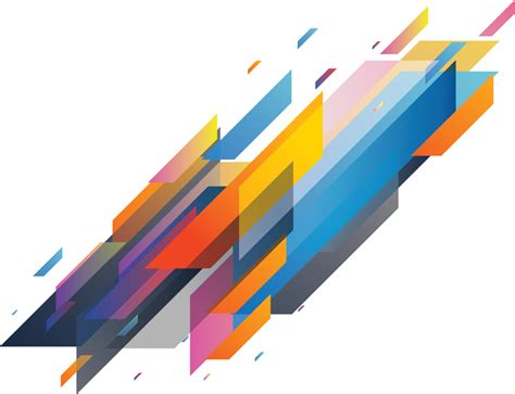 Download Colourful Diagonal Geometrical Abstract Banner Shape