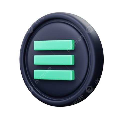 Menu Button 3d Icon Render 3d Menu Icon 3d Menu Button 3d Icon