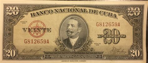 20 Pesos Cuba Numista