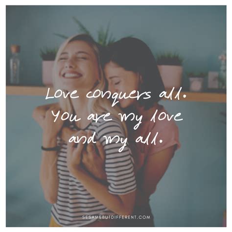 50 Most Romantic And Heartwarming Lesbian Love Quotes Sesame But Different