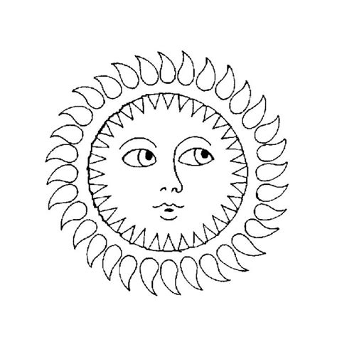 Comment dessiner un coucher de soleil à crayon couchers de soleil sont souvent beau et agréable à regarder. Coloriage Soleil Mandala dessin gratuit à imprimer