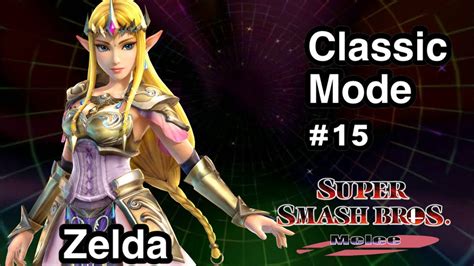 Super Smash Bros Melee 15 Zelda Classic Mode Youtube