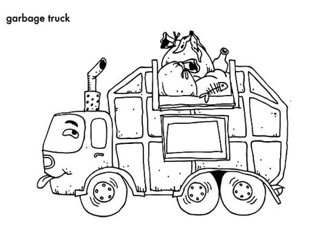 So we have solved this problems of yours by providing you the best truck coloring pages that are free printable and free to simple print and download. Cartoon Garbage Truck Coloring Pages - Download & Print ...