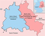 Mauer Karte Deutschland | Landkarte