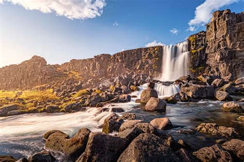 Oxararfoss Waterfall In Iceland Alexios Ntounas Photography