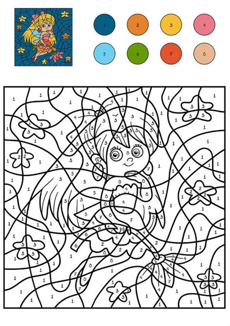 Desene de colorat Dupa Cifre imagini și planșe de colorat după cifre