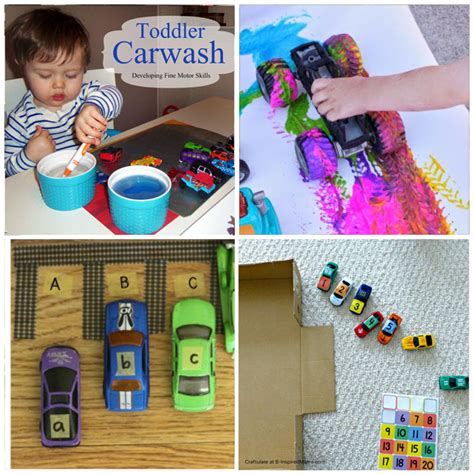 15 Toy Car Activities For Kids Kids Art And Craft