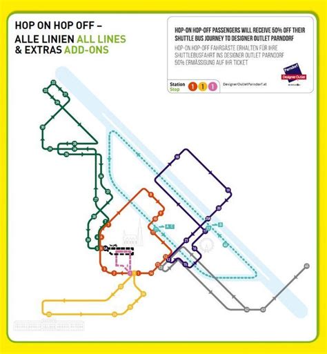 Hop On Hop Off Bus Vienna Map Vienna Hop On Hop Off Bus Tour Map