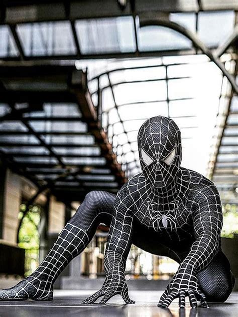 Spider Man Cosplay Symbiotes Spider Man Cosplay Suit Film Version