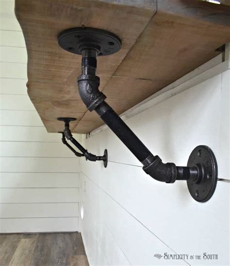 10 best industrial bar stools of april 2021. How to Make Industrial Bar or Counter Brackets From Steel Pipe
