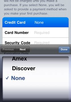 You should have set up a new apple id without having to fill in if don't have any kind of payment card, it's pretty easy to acquire a virtual credit card (vcc) online for verification purposes. HOW TO: Register an Apple ID without Credit Card