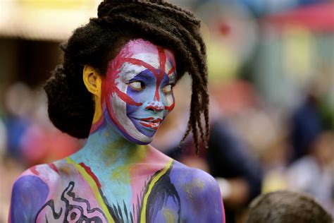 Body Painting Pictures New York Annamarie Snodgrass