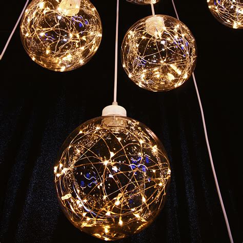 Star Spring Led Light Drop Ceiling Hanging Wedding Deco ...