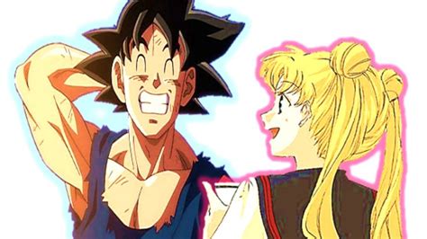 Dragon Ball Super Manga Son Goku Usagi Serena Crossover Sailor Moon Zelda Characters