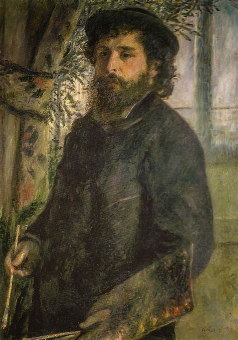 Pierre Auguste Renoir Claude Monet 1875 At Musée Dorsay Paris
