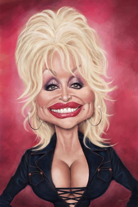 Dolly Parton Funny Caricatures Celebrity Caricatures Celebrity