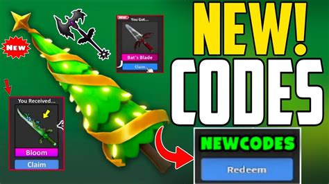 New Update ⚡mm2 Roblox Murder Mystery 2 Codes For 2024 Murder Mystery 2 Codes 2024 Youtube